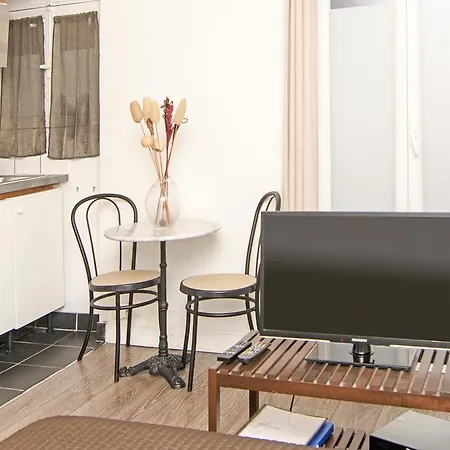 Cosy Clichy Studio Daire Paris